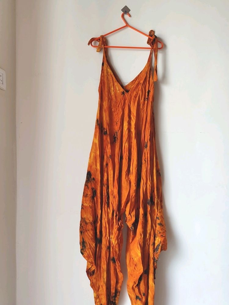 Tie And Dye Goan Jumpsuit (Got It From Goa)