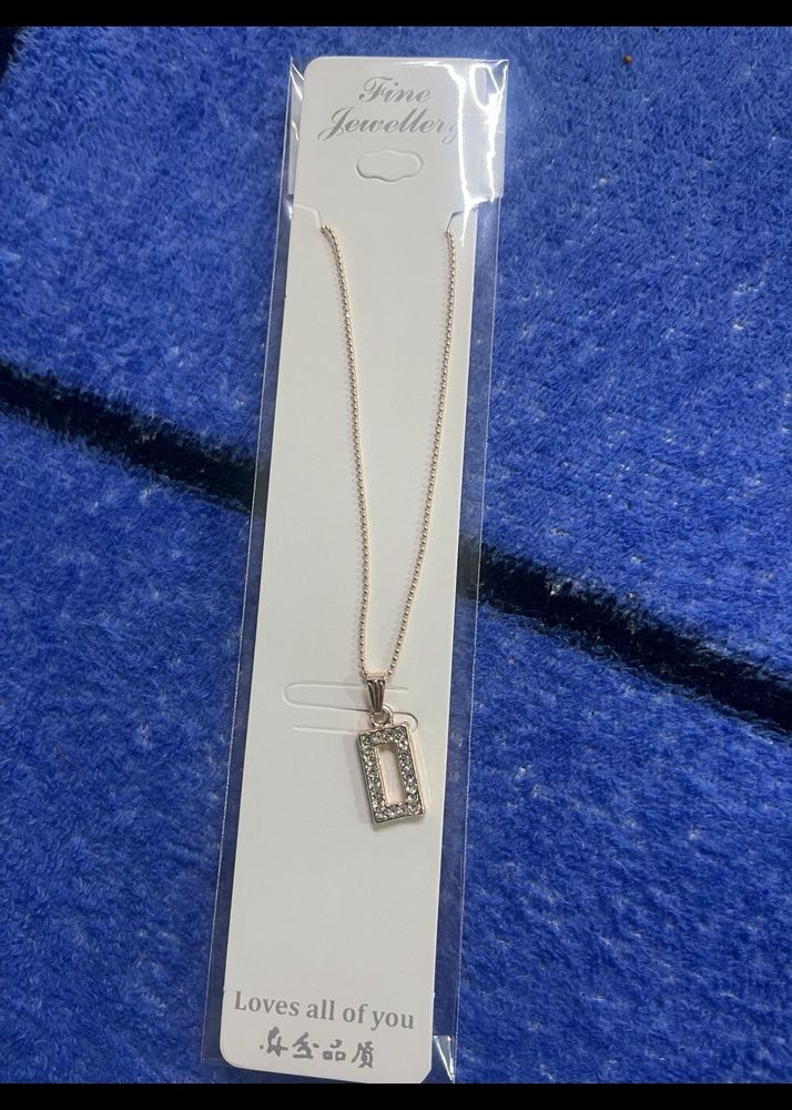 Trendy Rose Gold Neck Chain #112