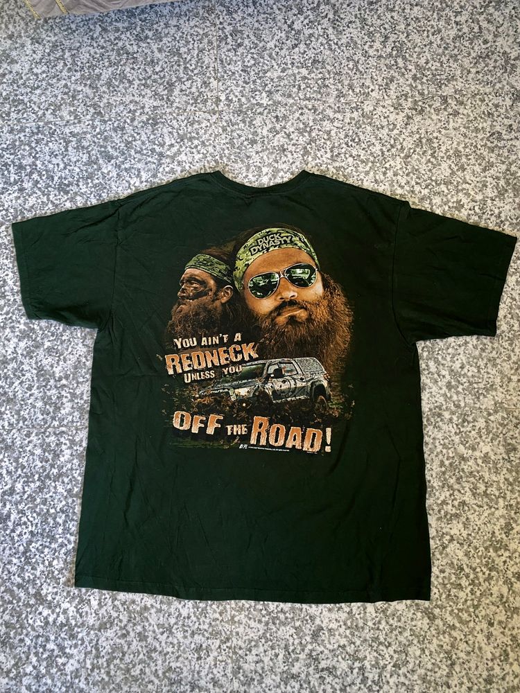 Duck Dynasty Tee Sick Print On Back 2013dated