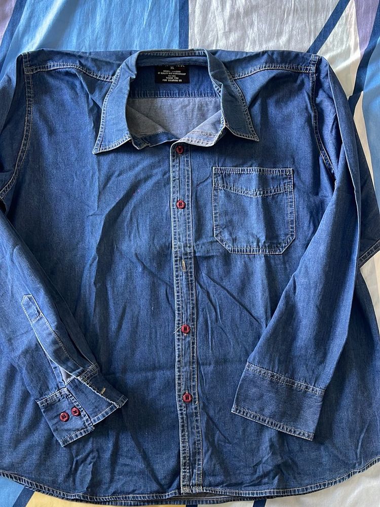 DENIM like Shirt For Sale (XL)