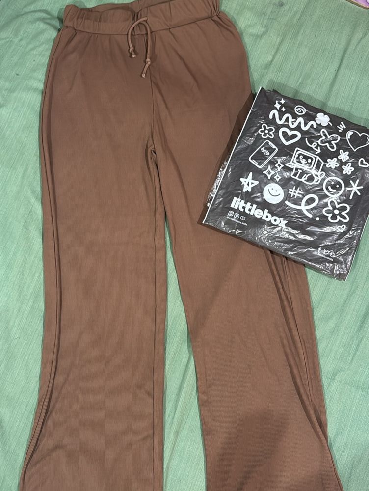 Brown Ribbed Trousers