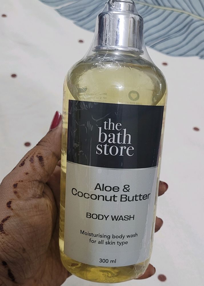 The Bath Store Aloe and Coconut Butter Body Wash