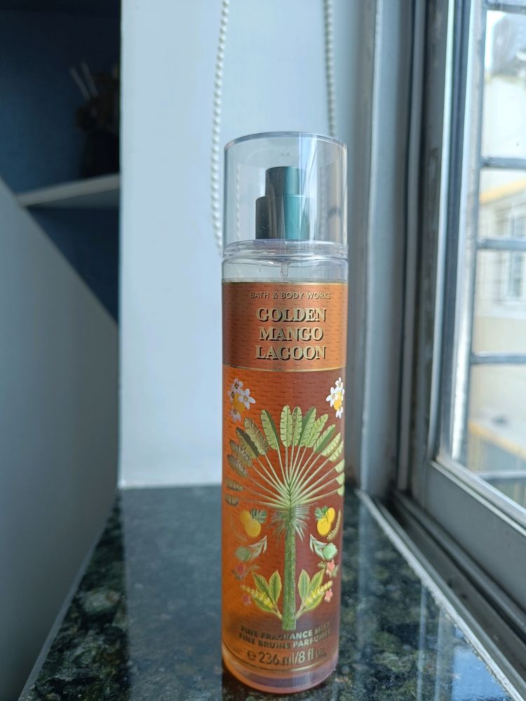 Bath And Body Works Mist Golden Mango Lagoon