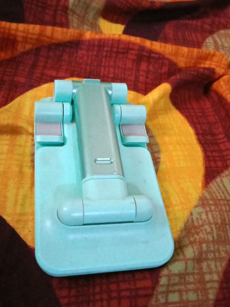 Travel Friendly Phone Holder In Light Blue Colour