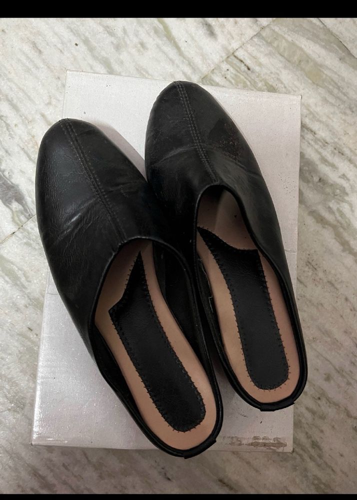 Women Formal Black Loafers