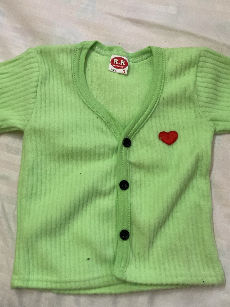 Baby Boy Or Girl Full Shirt And Pant Set