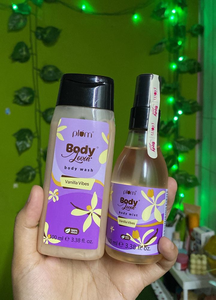 Plum Vanilla Vibes Body Wash & Mist