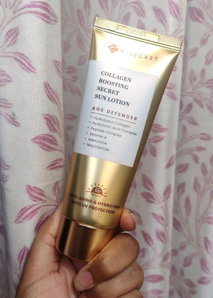 Korean Skincare - K-Secret Collagen Sun Lotion