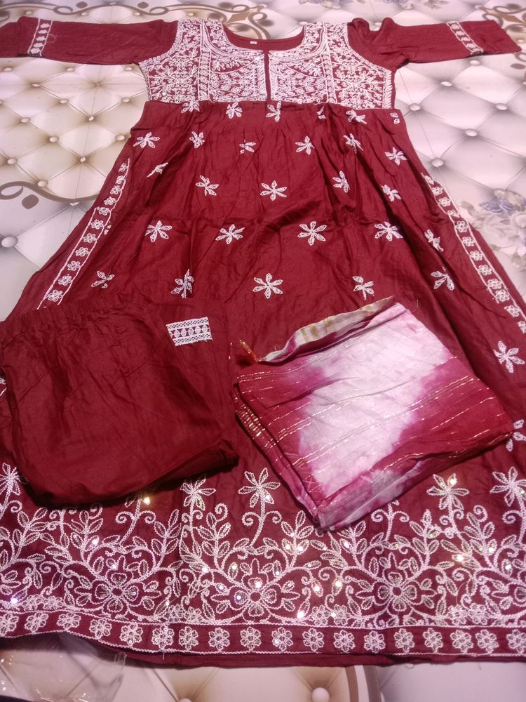 Rajasthani Anarkali 3pc Set