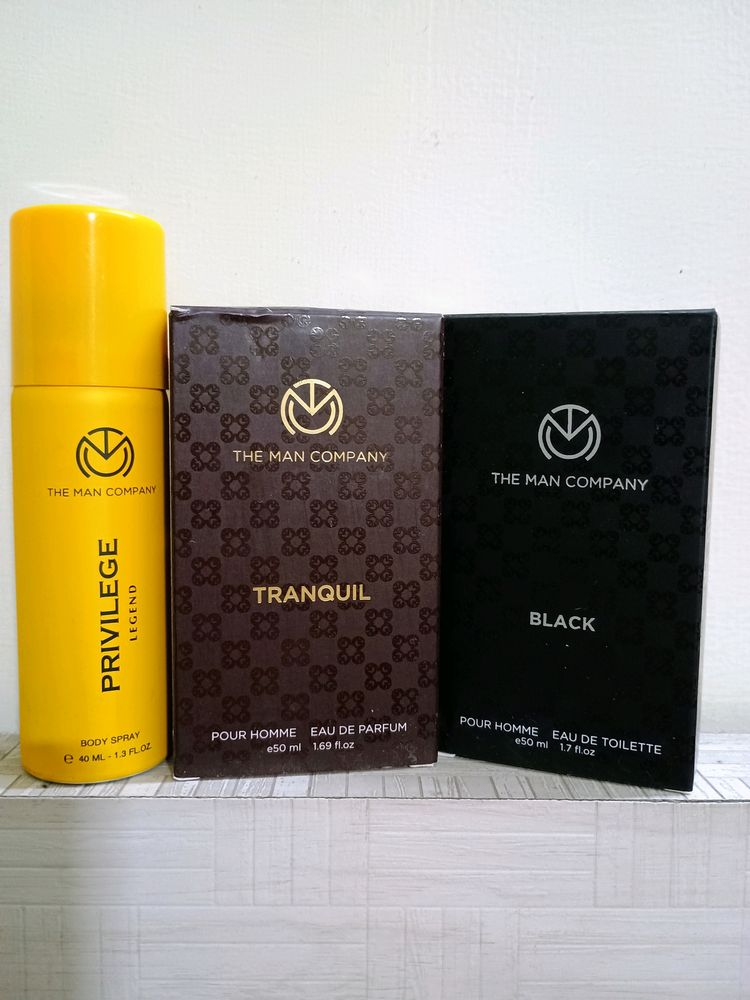 Combo -Tranquil EDP +Black EDT - TMC