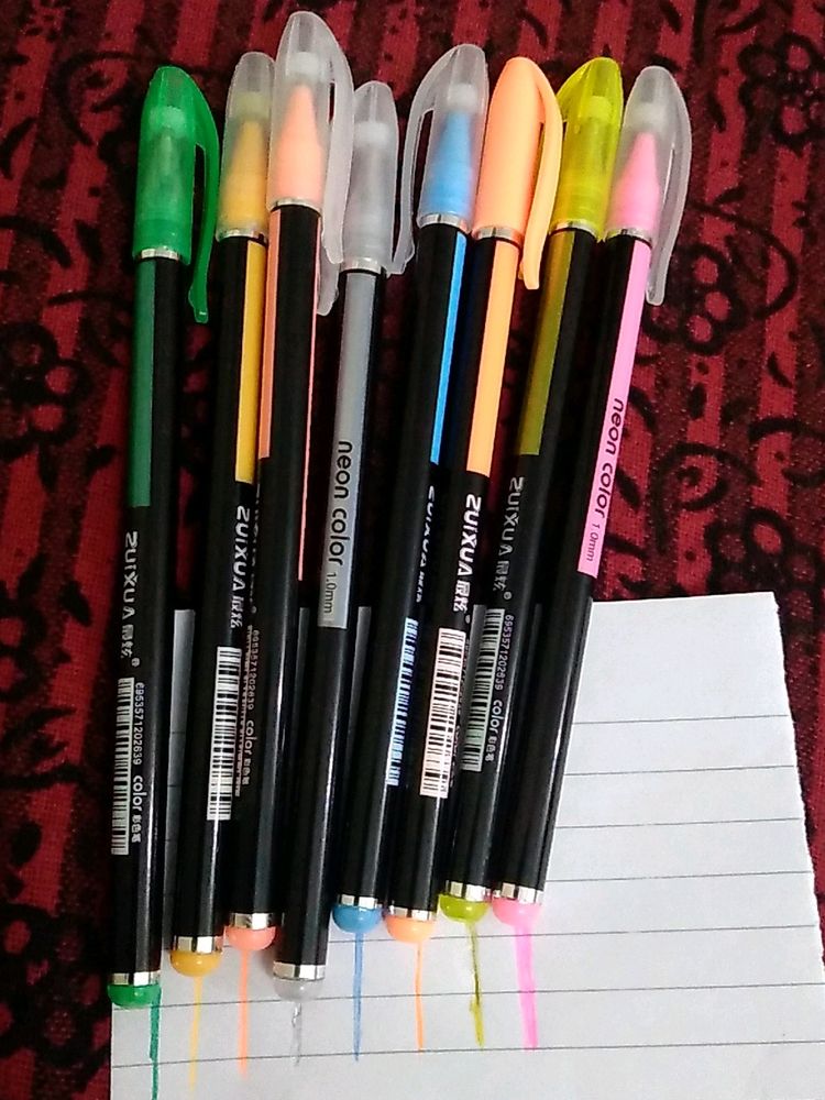 Colorful Gel Pen