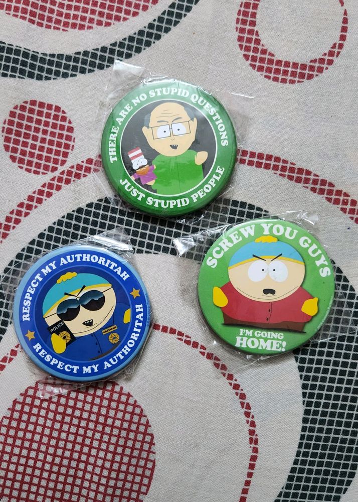 South Park Badges