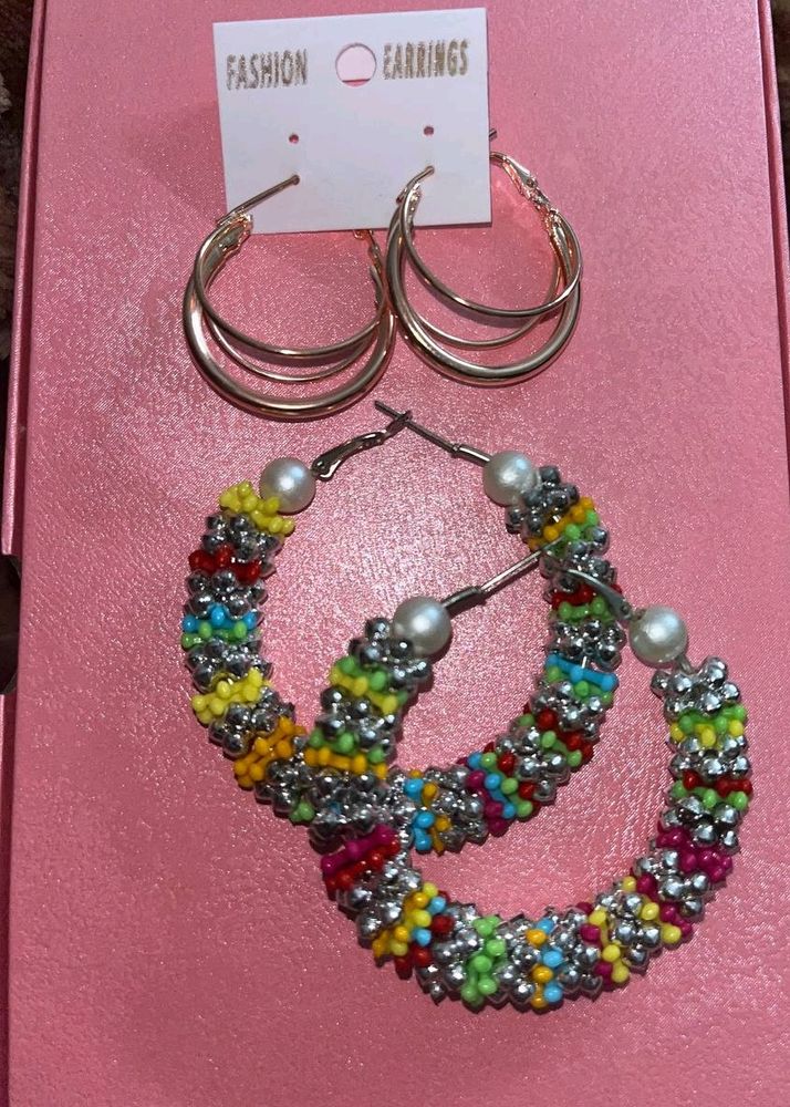 Combo Deal 2 Trendy Earrings