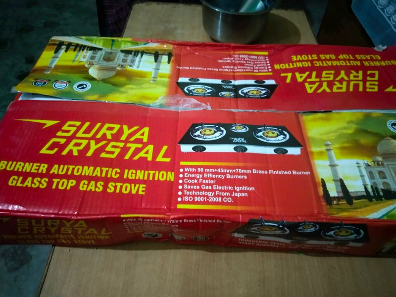 Surya Cristal Gas Stove... Only In Cash Not I