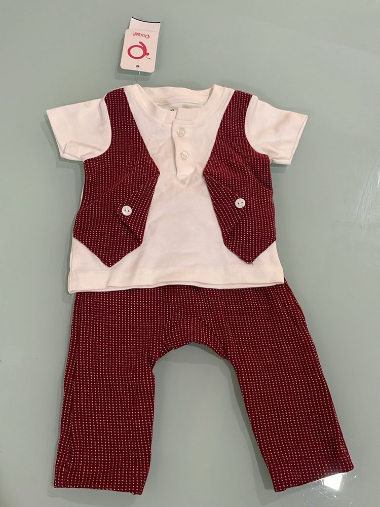 Baby Boy Top/pant Set (3-6 Months)