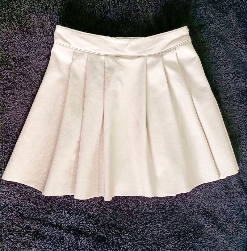 Zara White Mini Skirt