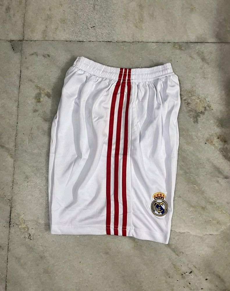 ADIDAS REAL MADRID WHITE SHORTS