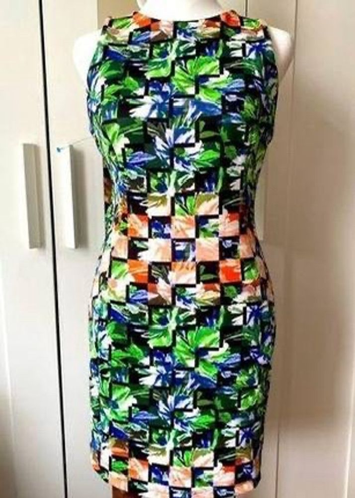 Forever 21 Geometric And Colorful Mini Dress