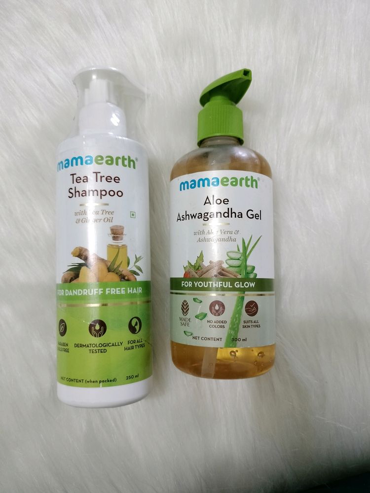 Mamaearth Shampoo & Gel Combo