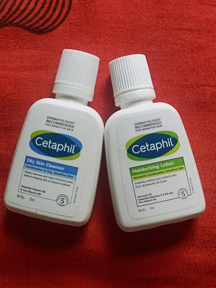 Cetaphil Gental Cleanser and Moisturising Lotion