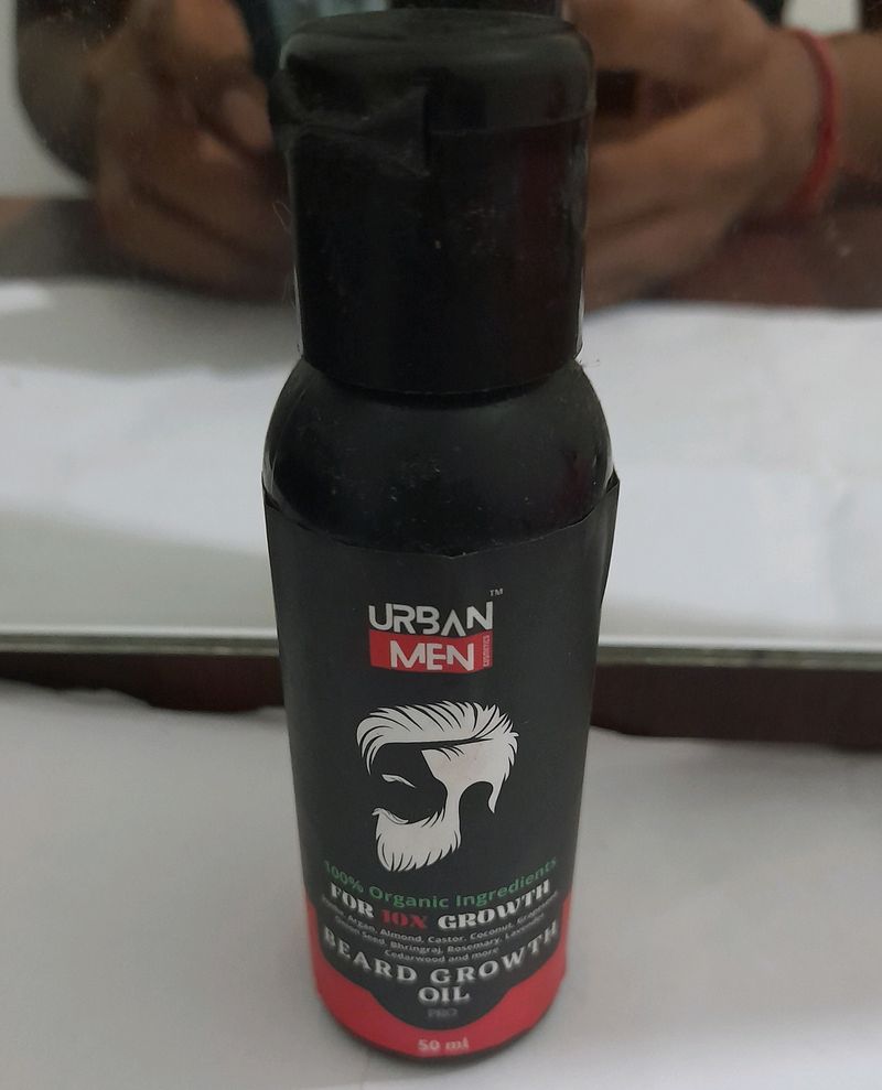 Urban Men BEARD Growth  OIL