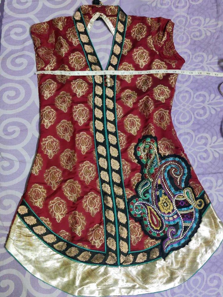 Short Pattiyala Kurta Set