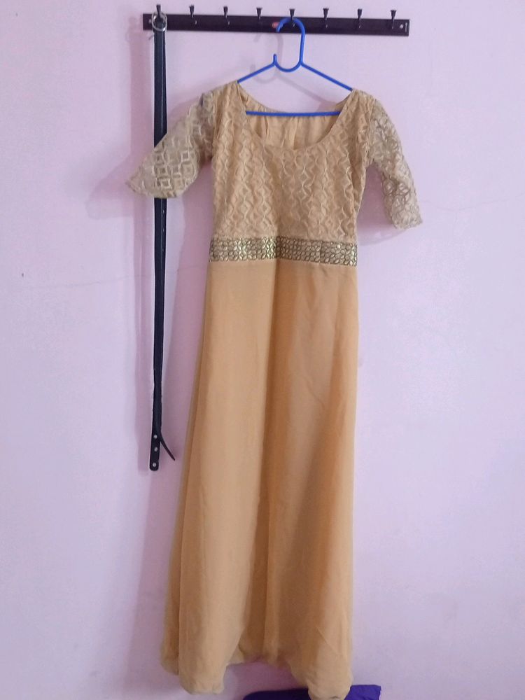 Stitched Long Gown