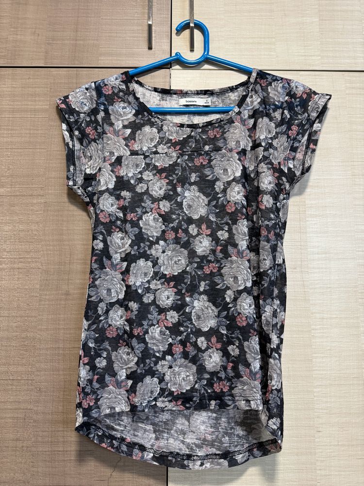 Cute Floral Rose Top