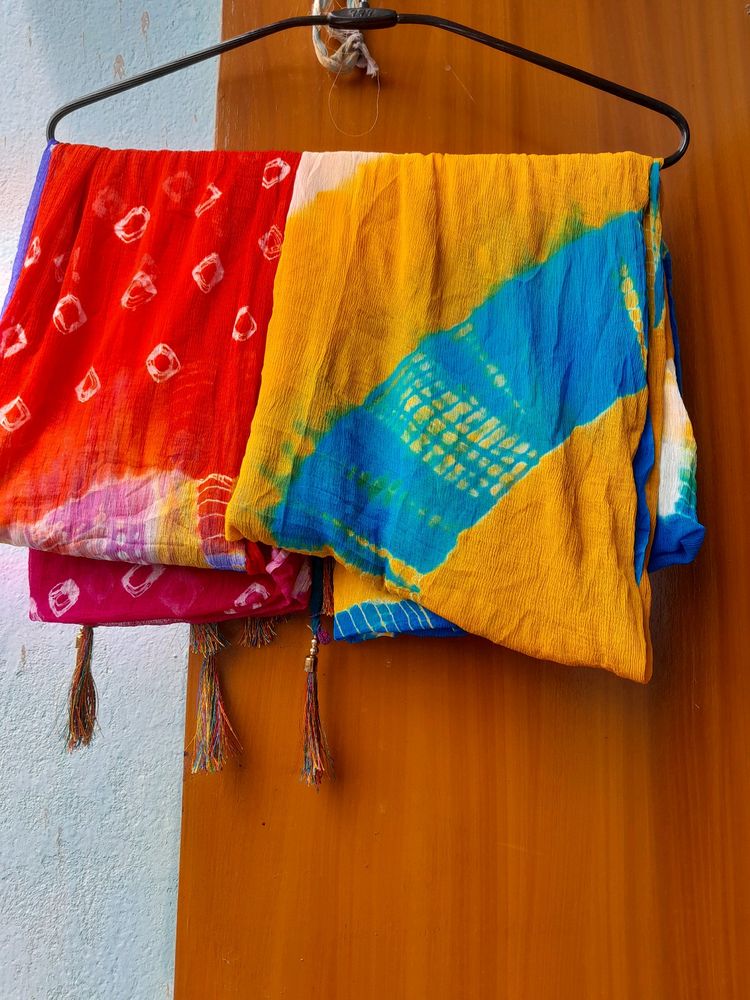 New Multicolor Dupatta / Cash