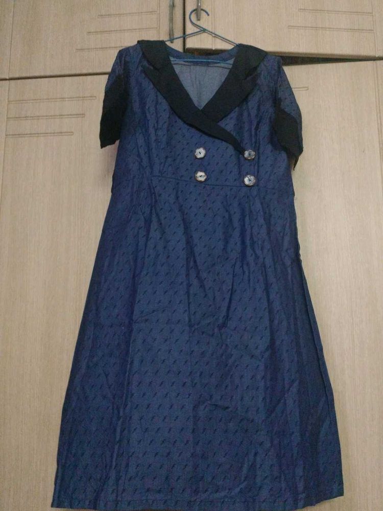 Long Denim Dress