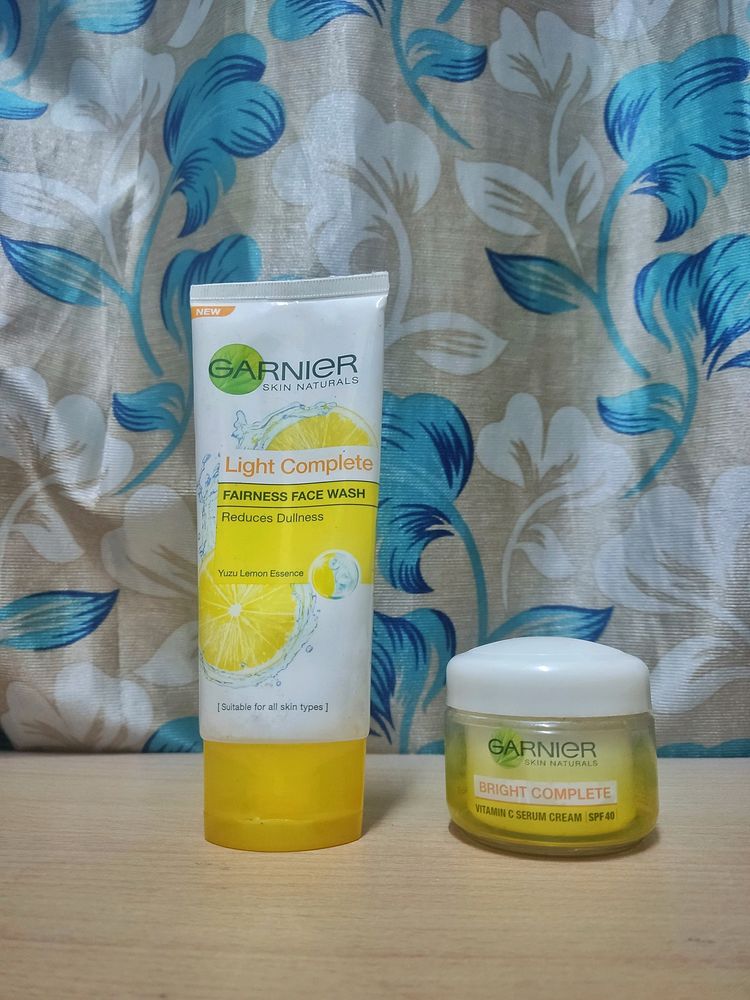 Free Delivry Garnier Face wash + Vitamin Bright