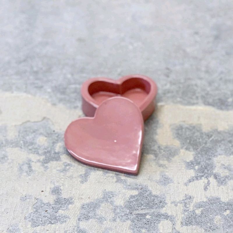 Pink Heart Jwellery Box