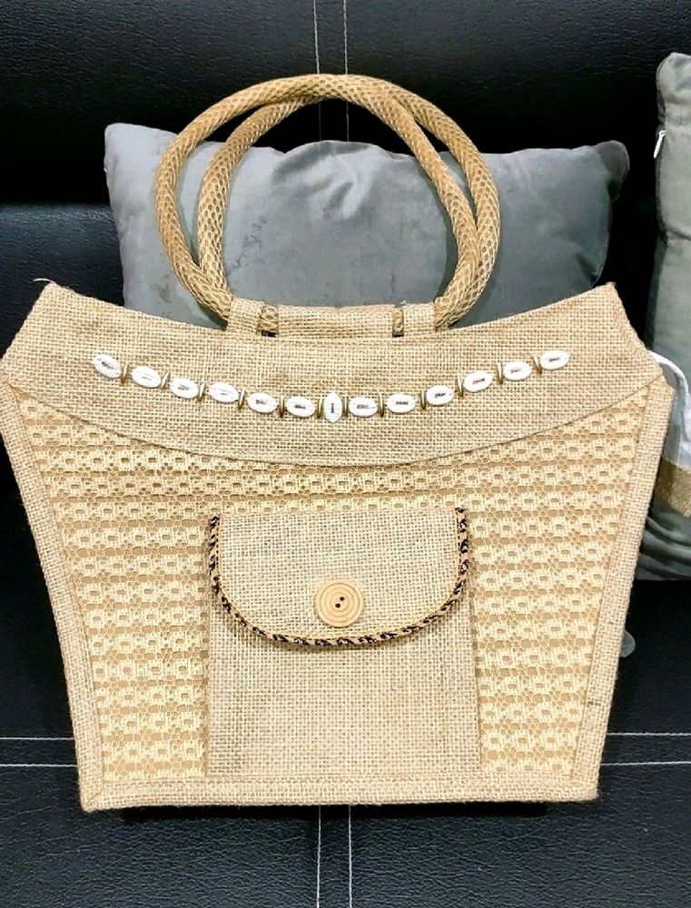 🔥 Brand New PURE JUTE HAND BAG🔥