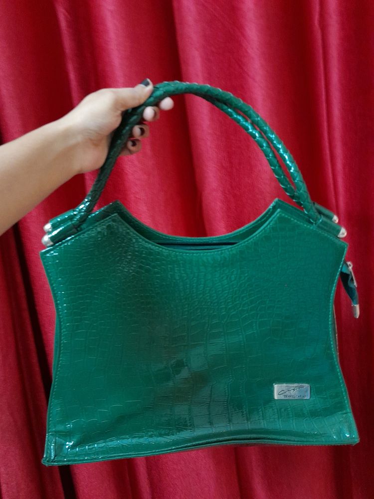 Forest Green Handbag