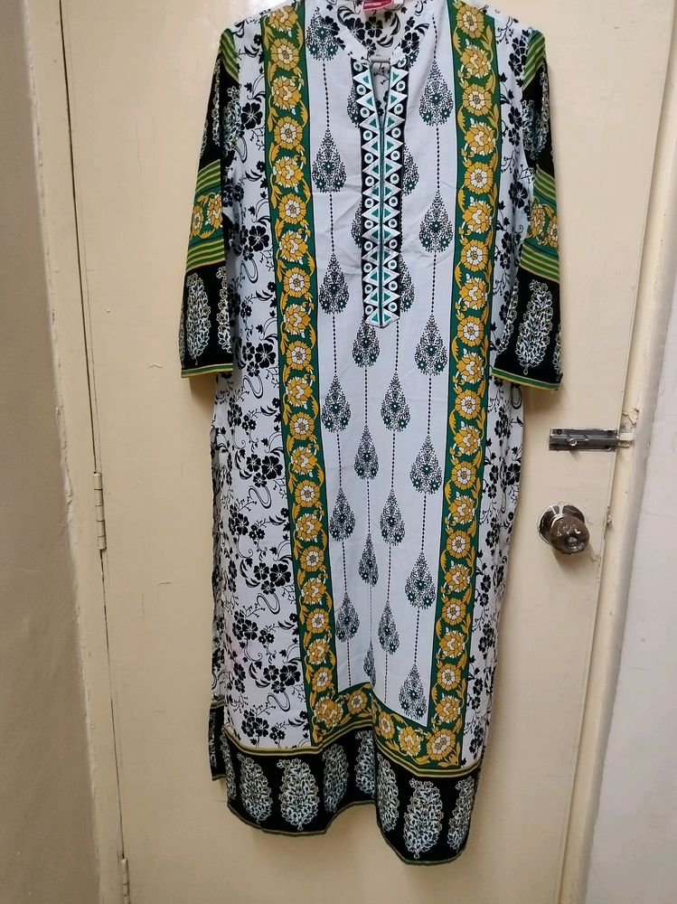 Beautiful Multicolor Cotton Kurta