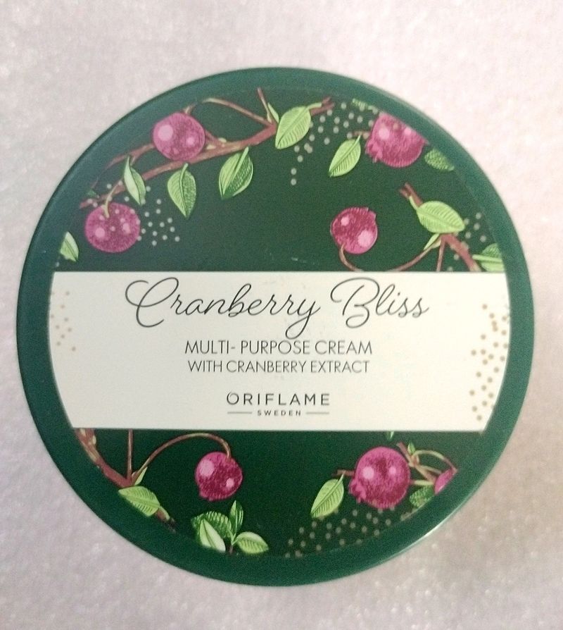 Cranberry Bliss Multipurpose Cream.