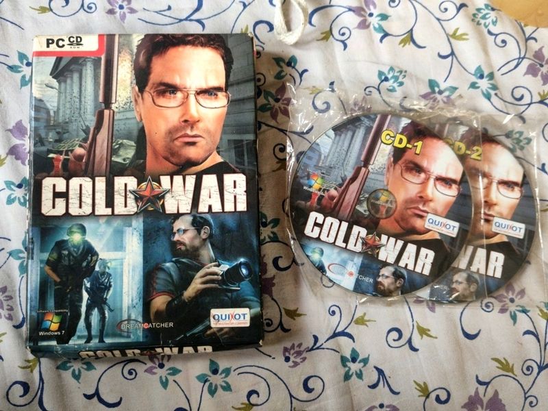 COLD WAR GAME - PC CD-ROM WIN 7 Compatible