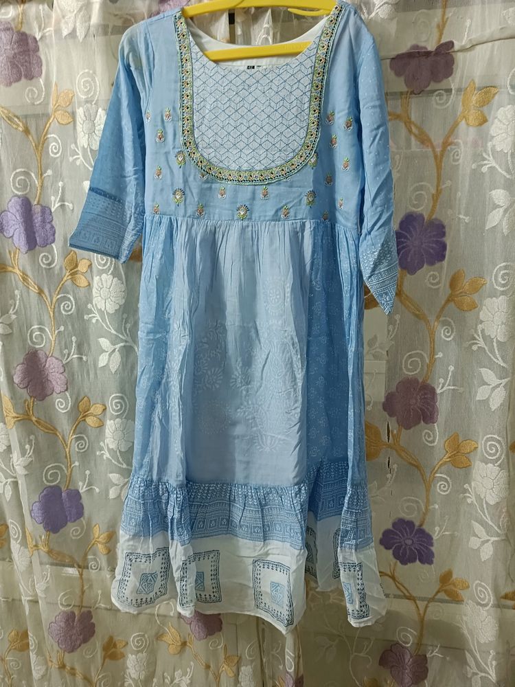 Blue Kurta