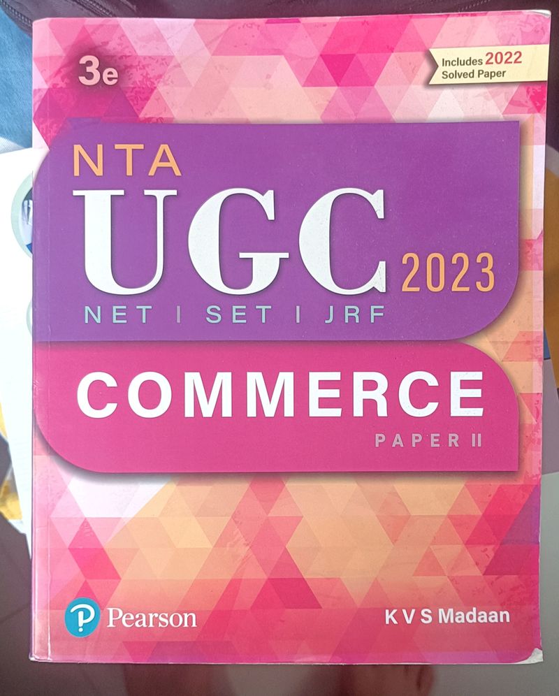 KVS Madan For UGC NET/JRF/SET Paper 2 Commerce