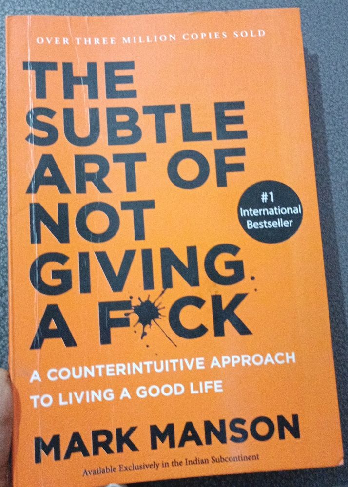 The Subtle Art Of Not Giving A F**K