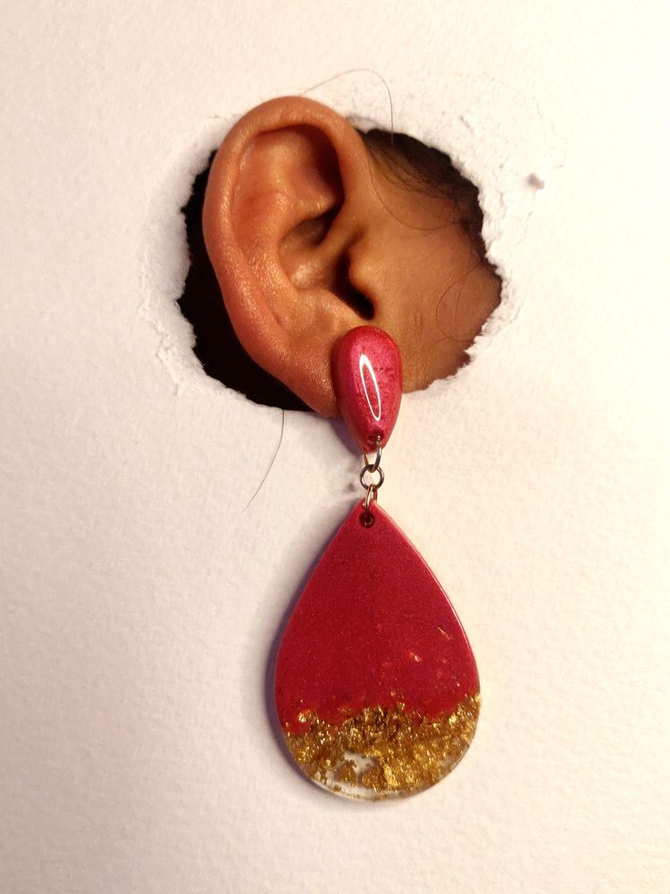 Resin Earrings..