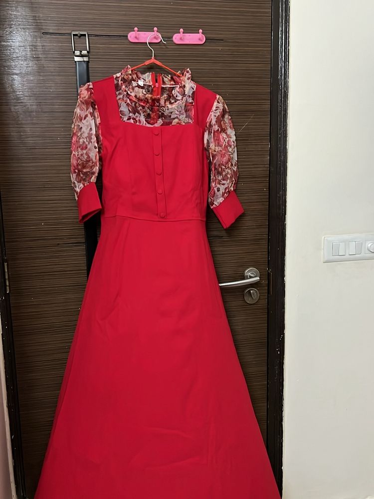 Red Beautiful Gown