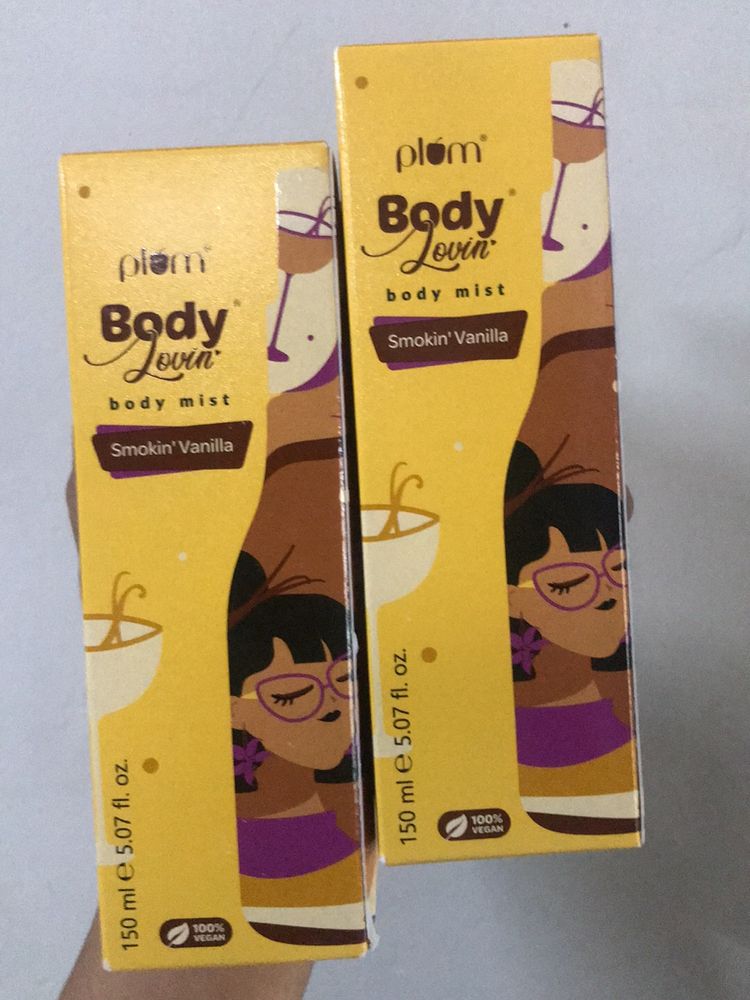 Plum Smokin’Vanilla Body Mist Pack 1