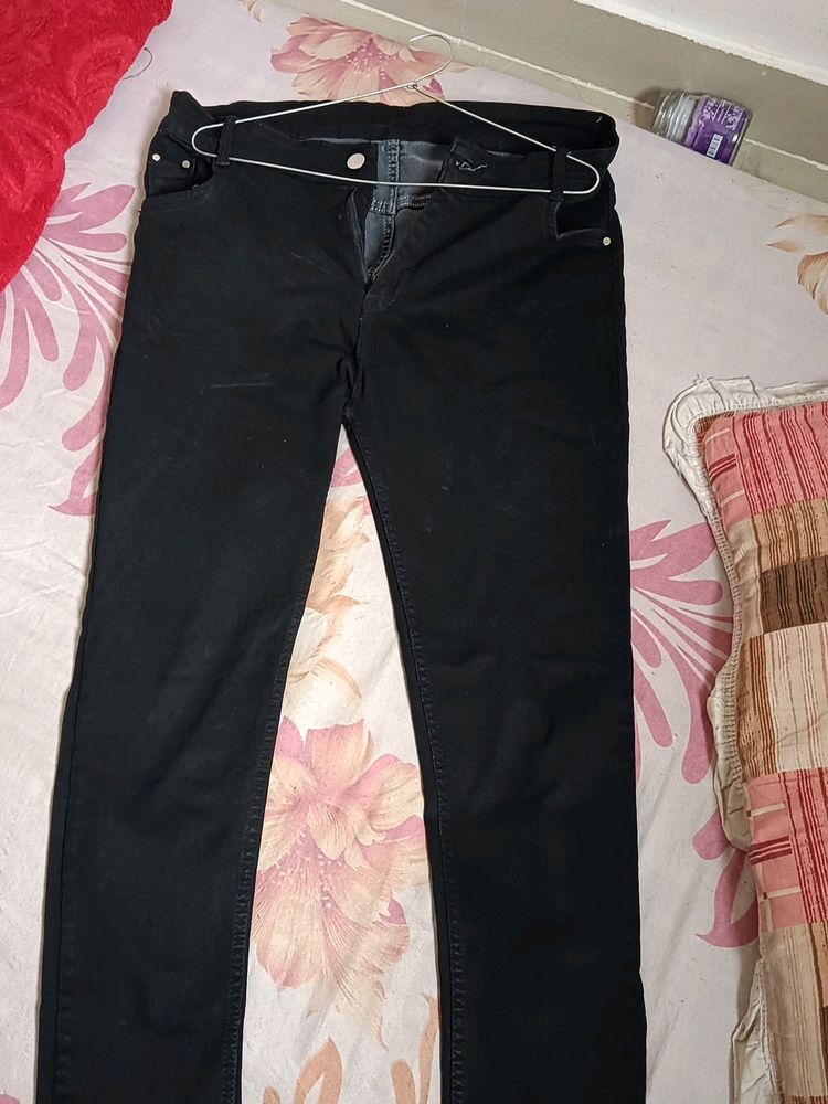 Black Jeans For Women XL Size Stretchable