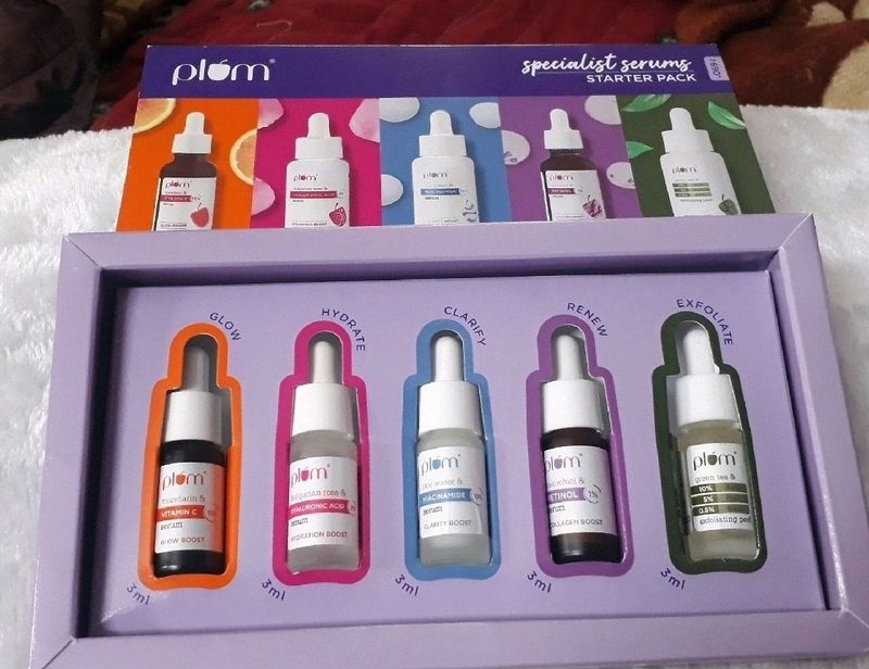 Plum Specialist Serums - Starter Pack (Set of 5 Mi