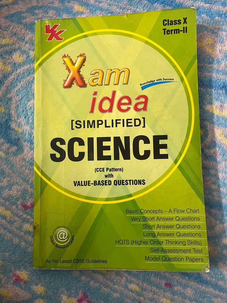 Class 10 Xam Idea + Science Full Marks