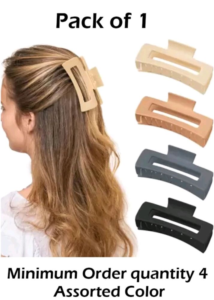 Pack Of 4 Big Size Hair Clucher