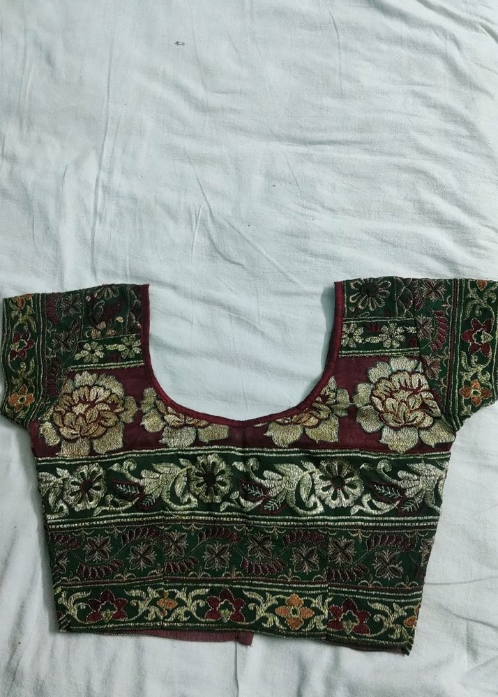 Readymade Full Embroidered Blouse