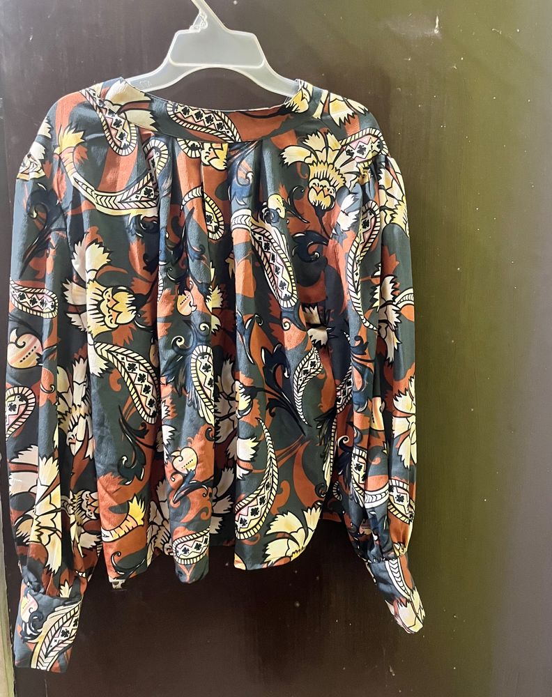 Bohemian Style Full Sleeves Top (M to L)