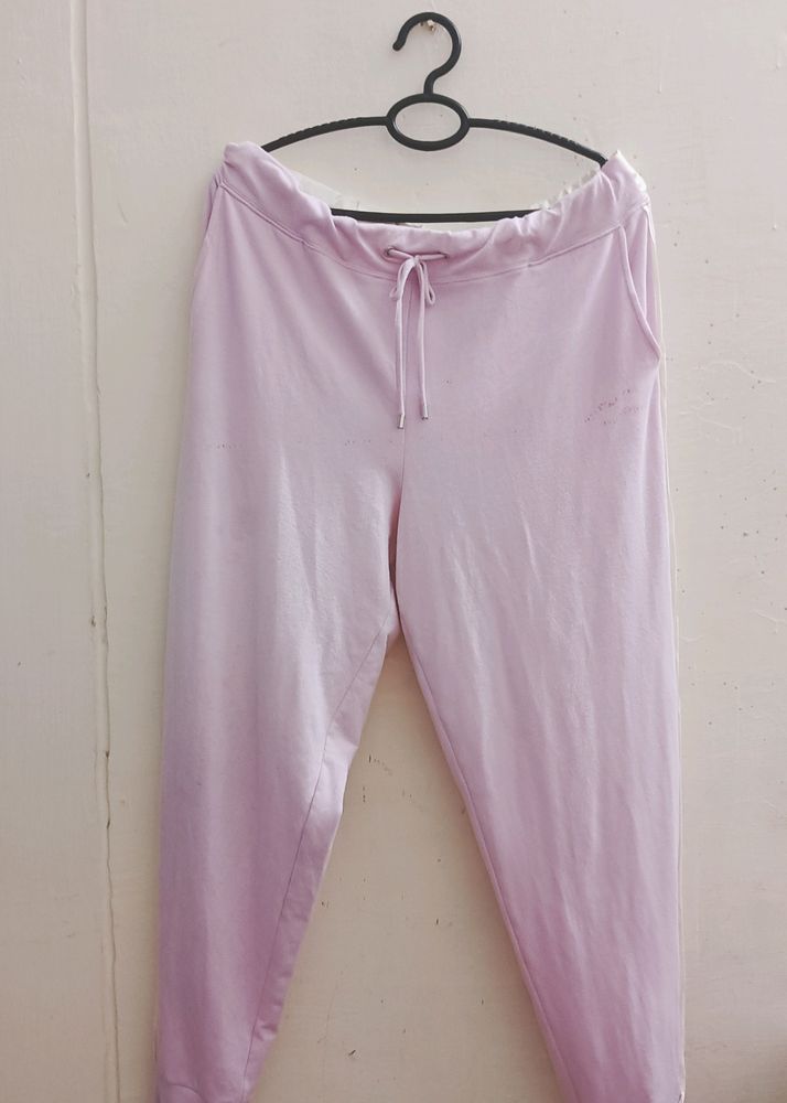 Cute Soft Material Lavander Joggers